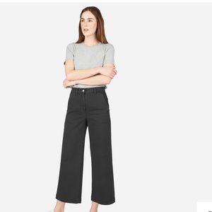 Everlane Wide Leg Crop Pant
